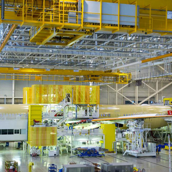 Usine d'assemblage final de l'Airbus A350